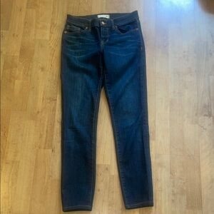 Madewell Skinny Skinny Dark Wash Skinny Jeans 26
